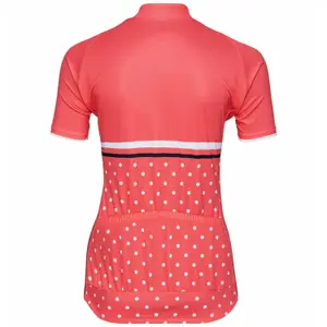 Camiseta mujer Odlo Cycle zippé à manches courtes Element image-1