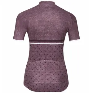 Maillot de mujer Odlo Cycle zippé à manches courtes Element image-1