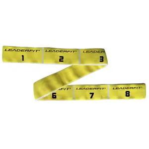 Elastic 8 grip handles Leader Fit medium image-1