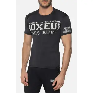 T-shirt Boxeur des rues col rond coupe ajustée image-1