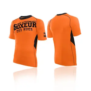 Mouwloos T-shirt Boxeur des rues slim fit image-0