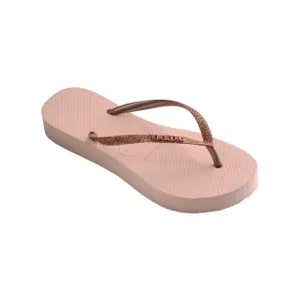 Damen-Flip-Flops Havaianas Slim Flatform Glitter image-0