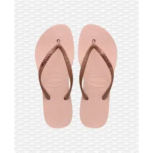Damen-Flip-Flops Havaianas Slim Flatform Glitter image-1