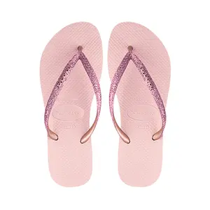 Children's flip-flops Havaianas Slim shiny image-0