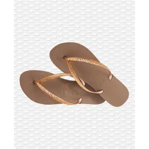 Children's flip-flops Havaianas Slim Shiny image-3