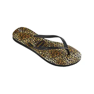 Tongs femme Havaianas Slim Leopard image-1
