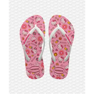 Children's flip-flops Havaianas Slim Hello Kitty image-0