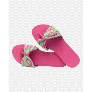 Damen-Flip-Flops Havaianas You Saint Tropez Mesh image-3