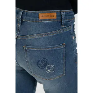 Pantalones vaqueros de mujer Armor-Lux caravelle image-3