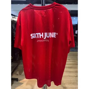 Oversized T-shirt Sixth June mesh image-0