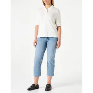 Women's piqué polo shirt Gant Detail Collar image-1