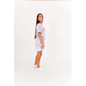 Dames jurk Sixth June tie dye image-1