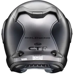 Casco da moto jet Arai CT-F Gold Wing Grey image-3