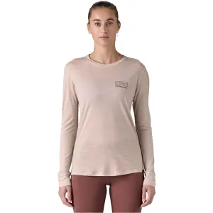 Γυναικείο γραφικό T-shirt από μείγμα μαλλιού μέρινο Patagonia Cap Cool image-1