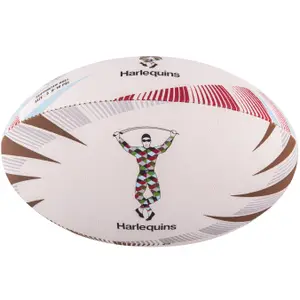 Stöd för rugbyboll Gilbert Harlequins image-0