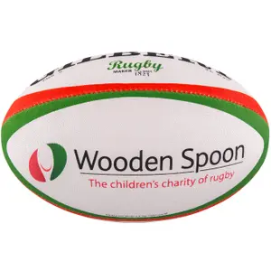 Rugby Ball Gilbert Wooden Spoon (taille 5) image-0