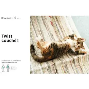 Buch das Yoga der Katze Hachette image-1