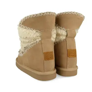 Damen Stiefeletten Gioseppo d'hiver beiges à lacets image-2