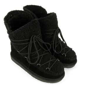 Damen Stiefeletten Gioseppo d'hiver noires à lacets image-1
