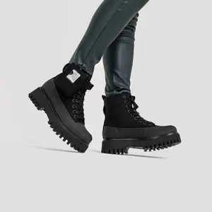 Bikerstiefeletten Frau Bronx Groov-y Canvas image-3