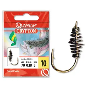 Lot von 5 Stück Haken Haken-nylon Quantum Crypton 70 cm image-0