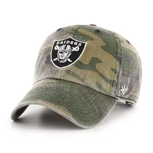Kšiltovka na baseball 47Brand Las Vegas Raiders 47 Clean Up