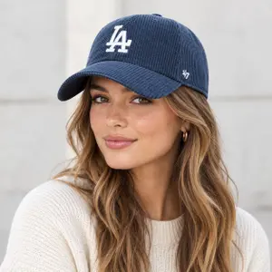 Czapka z daszkiem 47Brand Los Angeles Dodgers Clean Up image-2