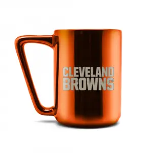 Mug Cleveland Browns Laser Logo Becher image-0