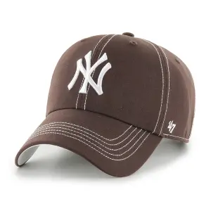 Gorra de béisbol de los New York Yankees MLB Contrast Stitch Clean Up image-0