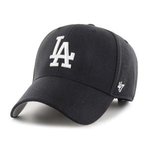 b-mvp12wbv-bkj-kids-dodgers-baseball-cap-47brand-mlb-mvp-black-one-size