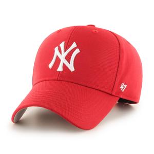 b-rac17ctp-rd-kids-new-york-yankees-baseball-cap-47brand-mlb-raised-basic-mvp-red-one-size