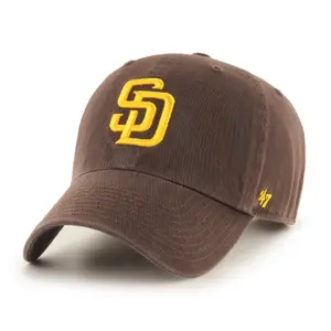 Casquette de baseball San Diego Padres 47Brand MLB Clean Up No Loop Label