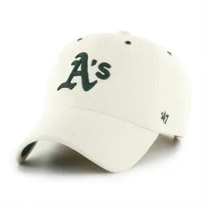 Baseball cap 47Brand MLB Athletics Thin Cord Clean Up image-0