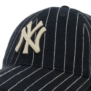 New York Yankees baseball cap MLB Wool Pinstripe Clean Up image-3