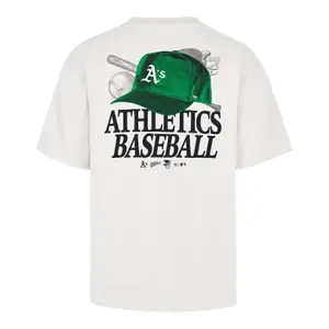 Koszulka MLB Athletics Baseball 47Brand Inthepaper Foundation image-1