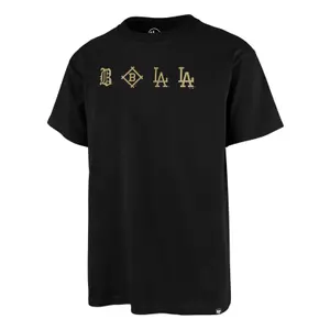 T-shirt Dodgers 47Brand MLB Gold Foil southside image-0