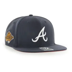 Casquette snapback Braves 47Brand MLB Sure Shot Under Captain image-0