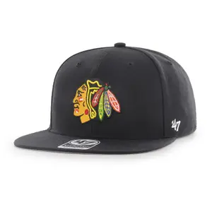 h-nshot04wbp-bkb-casquette-snapback-blackhawks-47brand-nhl-no-shot-captain-black-tu