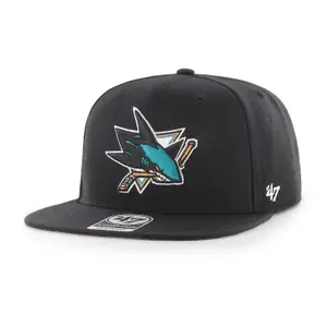 Snapback Cap San Jose Sharks 47Brand NHL No Shot Captain image-0