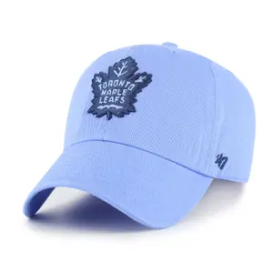 Toronto Maple Leafs baseball cap NHL Clean Up Flax image-0
