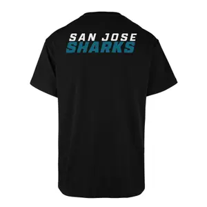 T-shirt San Jose Sharks 47Brand NHL Shark Backer Echo image-1