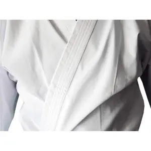 Karate Kimono mit Gürtel weiß Baumwolle Yosihiro image-2