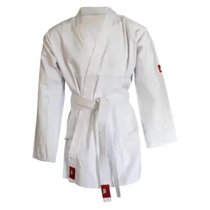 Kimono Karaté avec ceinture blanc coton Yosihiro image-0