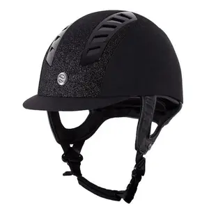 Casco de microfibra Back on Track EQ3 strass image-0