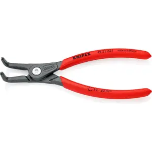 External Bent Circlip Pliers Knipex image-1