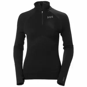 Sweatshirt med 1/2 dragkedja för kvinnor Helly Hansen h1 pro lifa seamless image-0