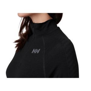 Sweatshirt med 1/2 dragkedja för kvinnor Helly Hansen h1 pro lifa seamless image-4