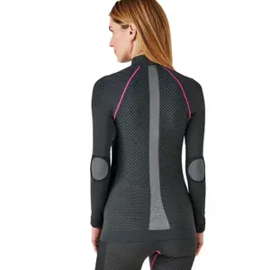 T-shirt med lynlås-hals til kvinder Damart Activbody3 image-1