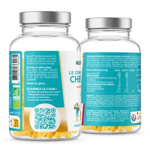 60 cápsulas de biotina vegetal e óleo de painço orgânico Nutri&Co image-3