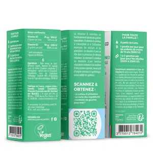Pflanzliches Vitamin d3 Immunsystem Nutri&Co 15ml image-1